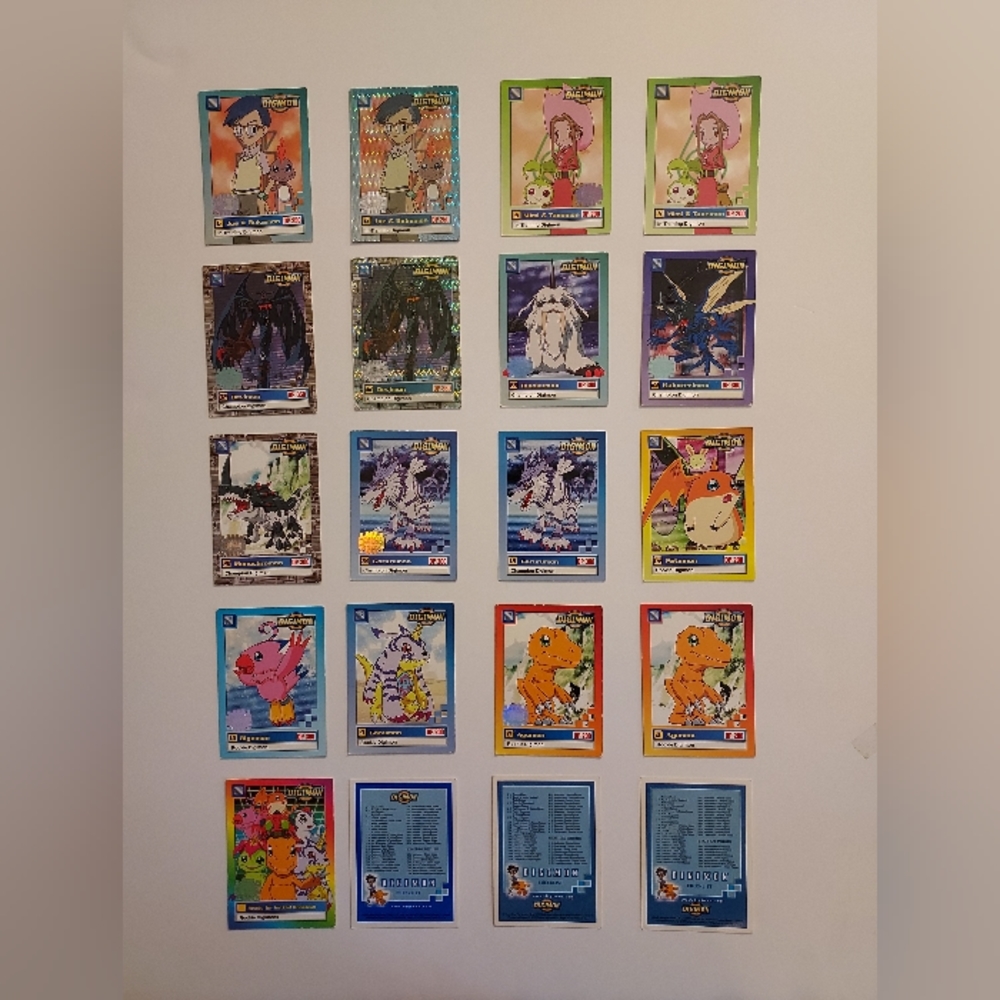 Digimon playing cards